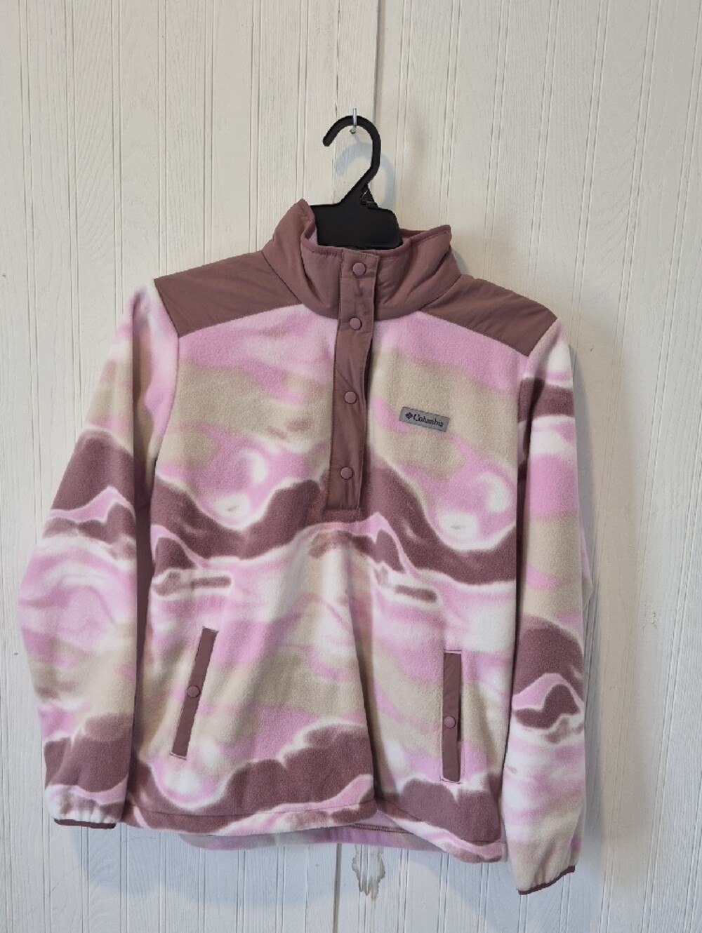 Columbia Fleece Pullovers Camo | Cozy Layering
